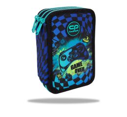 Penál 3 zipy Jumper Gamer Chess - vybavený